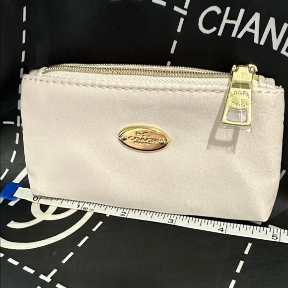 Coach Women's Light Pink Cosmetic Case - Picture 3 of 8